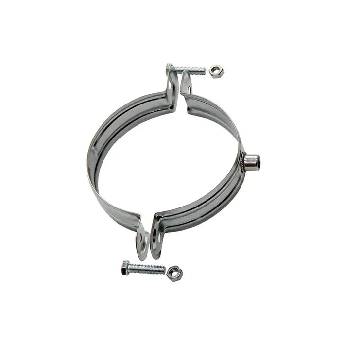 GALVANIZED CLAMP FOR DRAIN PIPE KALEO ROOF Ф100 RIVET NUT 5pcs/PACK - Аксесоари<<<Улуци,тръби и канали<<<Строителни