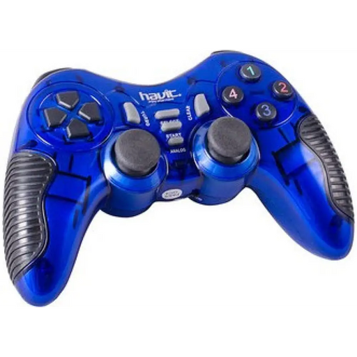 Gamepad HAVIT PS2/PS3/USB/2.4G HV-G89 Blue - Джойстици<<<Периферия<<<Компютри и периферия<<<TechMart