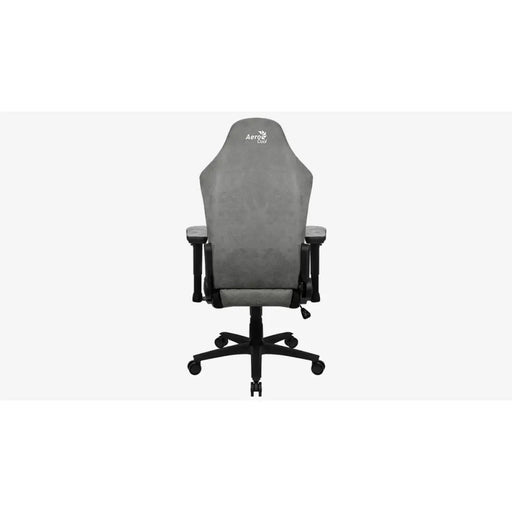 Gaming Chair Aerocool Crown AeroSuede Black Grey - Аксесоари за Игри<<<Компютър Игри<<<Компютри|