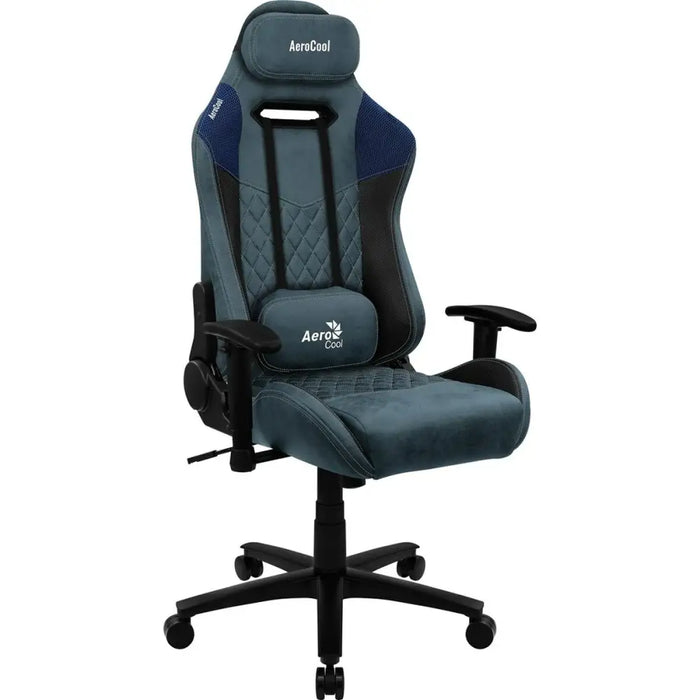 Gaming Chair Aerocool DUKE AeroSuede 180º Blue - Аксесоари за Игри<<<Компютър Игри<<<Компютри|