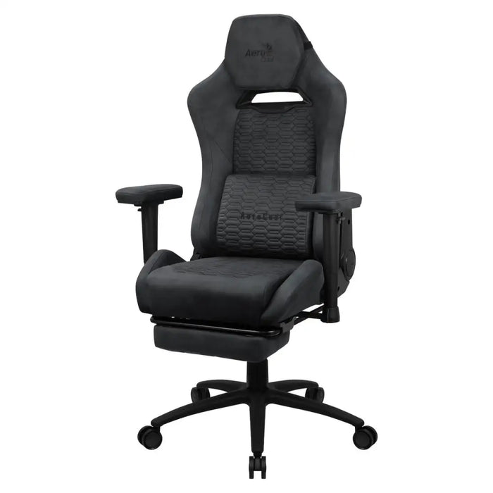 Gaming Chair Aerocool ROYALSLATEGR Black Grey - Аксесоари за Игри<<<Компютър Игри<<<Компютри|