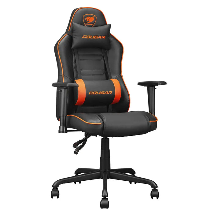 Gaming Chair Cougar Fusion S Black Black/Orange - Компютър Игри<<<Компютри| Електроника<<<BigBuy&&&Аксесоари за