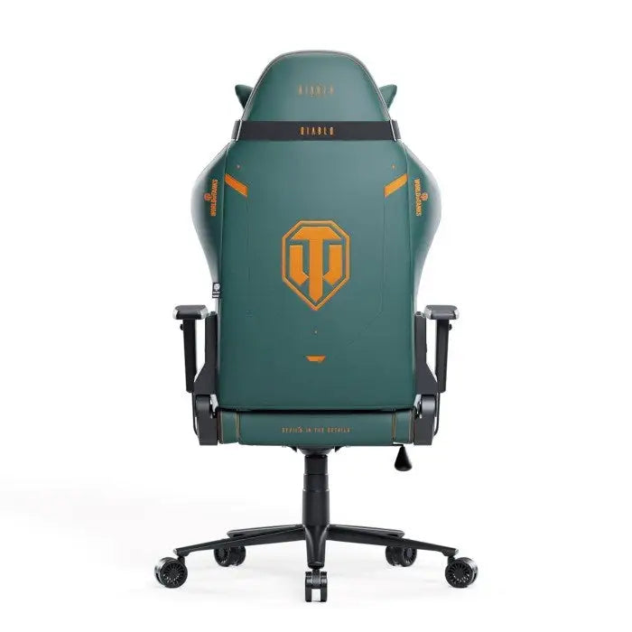 Gaming Chair Diablo Chairs Diablo X-One 2.0 World of Tanks Blue Green - Gaming armchairsGAM-FOT<<<PC