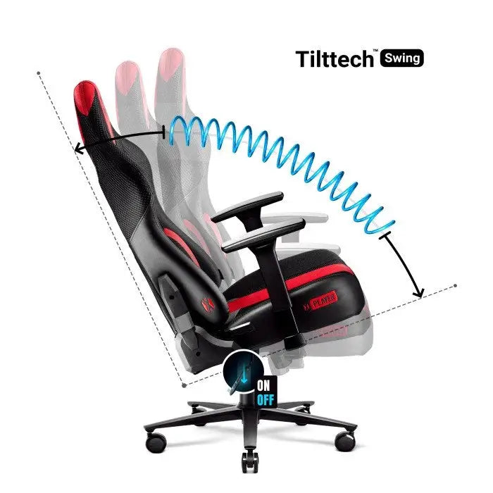 Gaming Chair Diablo Chairs Diablo X-PLAYER 2.0 Black Red - Gaming armchairsGAM-FOT<<<PC GamingGAM<<<ActionPL&&&Компютър