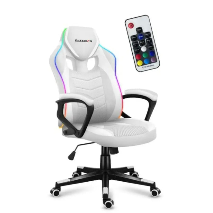 Gaming Chair Huzaro Force 2.5 White - Аксесоари за Игри<<<Компютър Игри<<<Компютри| Електроника<<<BigBuy&&&Gaming