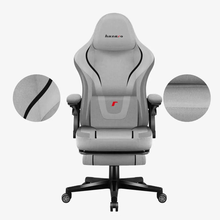 Gaming Chair Huzaro HZ-FORCE 4.6 GREY - Аксесоари за Игри<<<Компютър Игри<<<Компютри| Електроника<<<BigBuy&&&Gaming