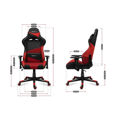 Gaming Chair Huzaro Hz-Force 6.2 Red Mesh Red - Аксесоари за Игри<<<Компютър Игри<<<Компютри|