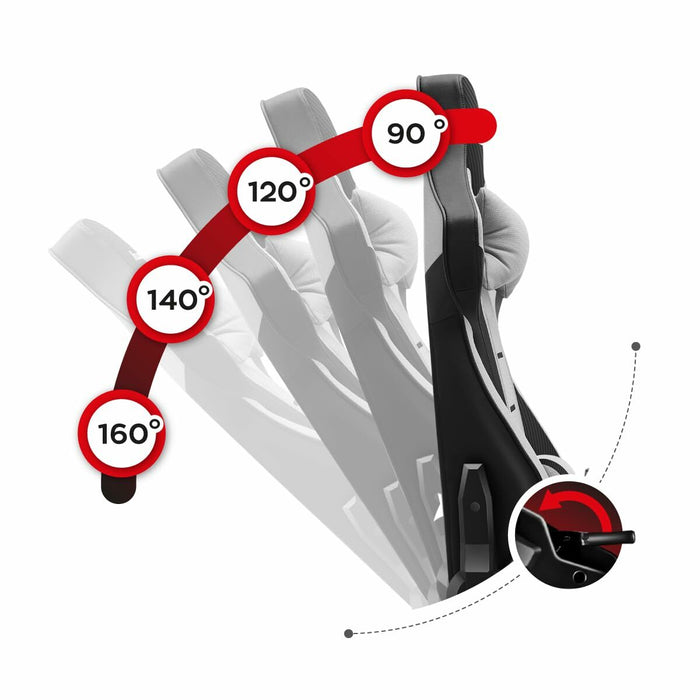 Gaming Chair Huzaro HZ-Force 7.6 Grey Grey - Аксесоари за Игри<<<Компютър Игри<<<Компютри|