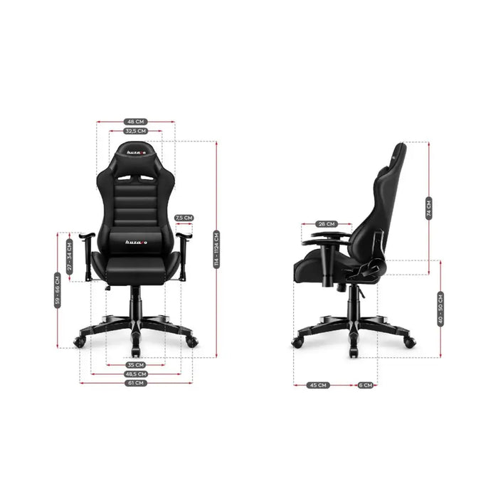 Gaming Chair Huzaro HZ-Ranger 6.0 Black Black - Аксесоари за Игри<<<Компютър Игри<<<Компютри|