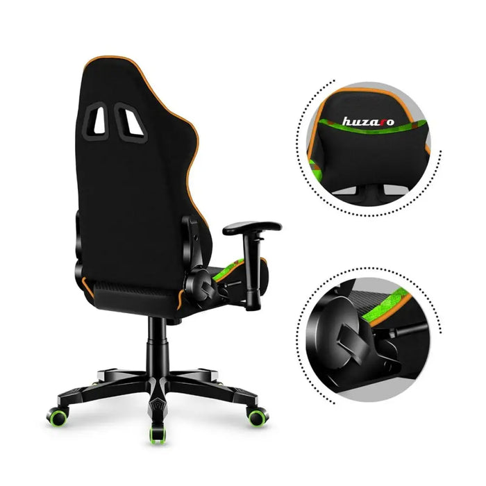 Gaming Chair Huzaro HZ-Ranger 6.0 Pixel Mesh Black/Blue - Аксесоари за Игри<<<Компютър Игри<<<Компютри|