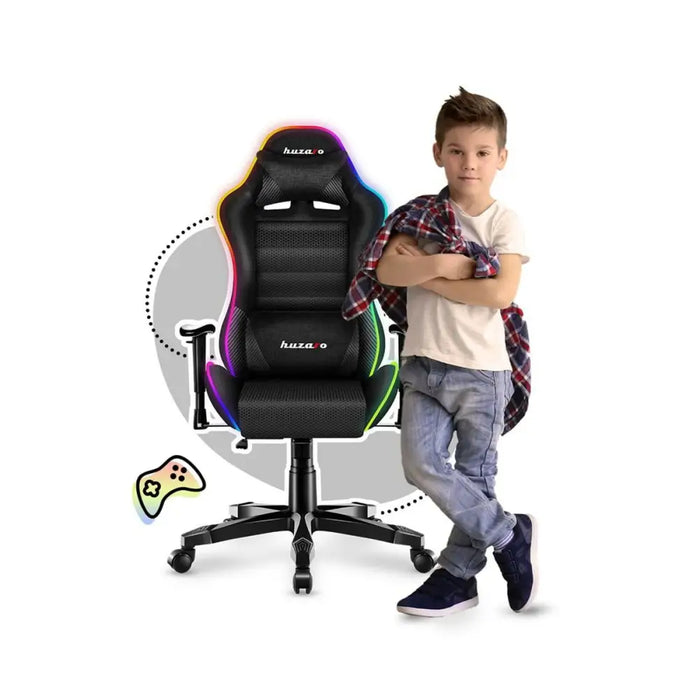 Gaming Chair Huzaro HZ-Ranger 6.0 RGB Black - Аксесоари за Игри<<<Компютър Игри<<<Компютри|