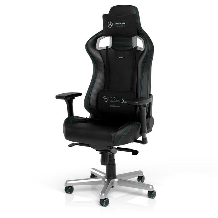 Gaming chair noblechairs EPIC Mercedes-AMG Petronas Edition - Геймърски столове<<<Геймърска периферия<<<ValiAPI