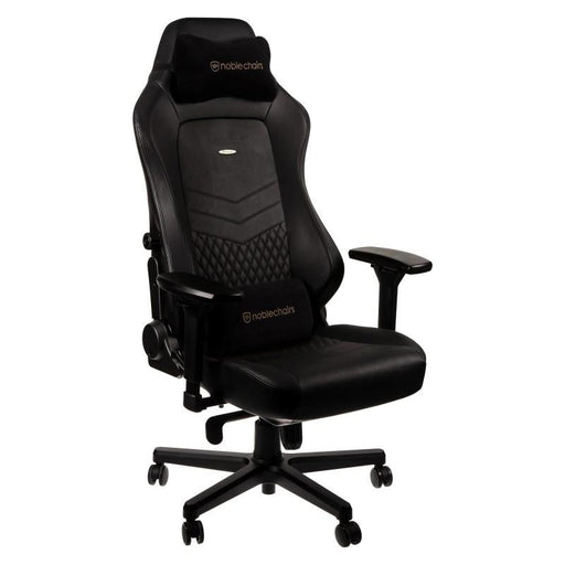Gaming chair noblechairs HERO Real Leather Black - Геймърски столове<<<Геймърска периферия<<<ValiAPI