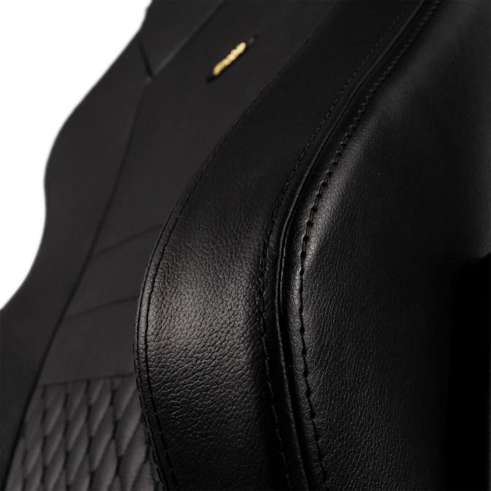 Gaming chair noblechairs HERO Real Leather Black - Геймърски столове<<<Геймърска периферия<<<ValiAPI