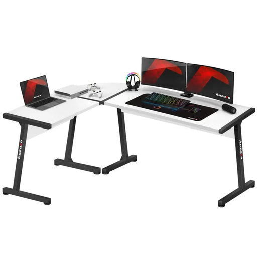 GAMING DESK HUZARO HERO 6.0 WHITE - Tables and desksGAM-STO<<<PC GamingGAM<<<ActionPL