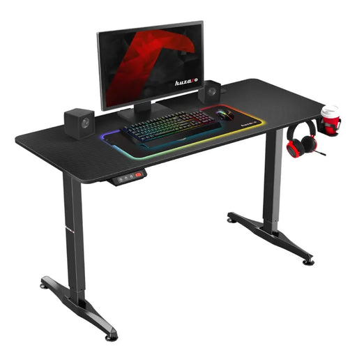 GAMING DESK HUZARO HERO 8.5 BLACK - Tables and desksGAM-STO<<<PC GamingGAM<<<ActionPL