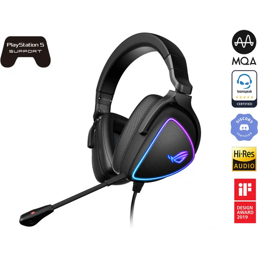 Gaming headphones ASUS ROG Delta S USB-C Aura Sync RGB - Геймърски слушалки<<<Геймърска периферия<<<ValiAPI&&&Гейминг