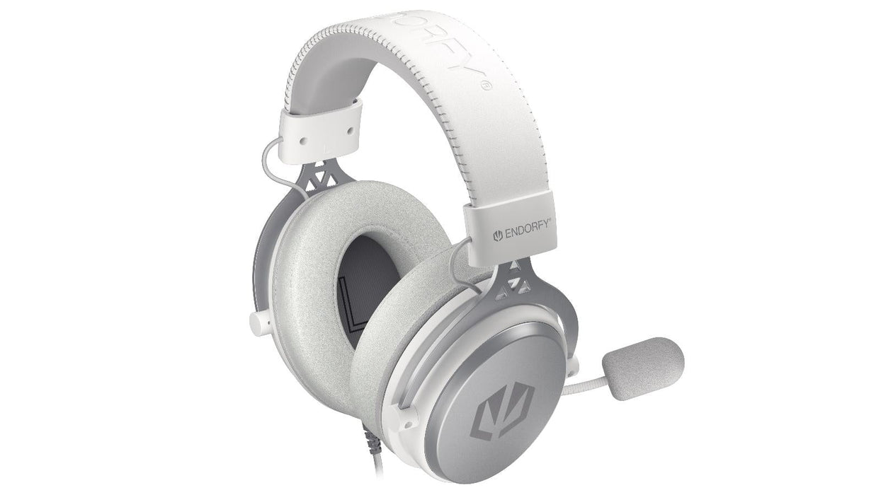 Gaming headphones ENDORFY Viro Plus 7.1 USB - Onyx White - Геймърски слушалки<<<Геймърска