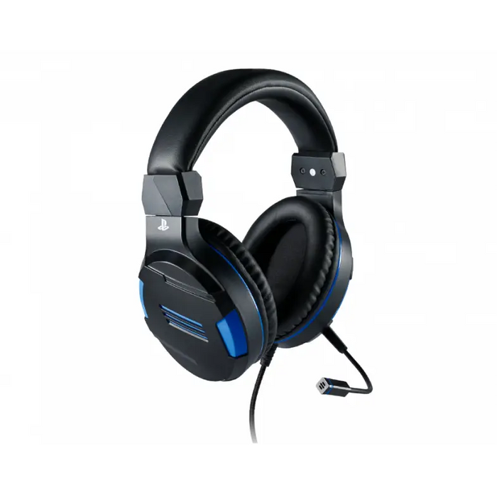 Gaming Headset Nacon Bigben PS4 Official Headset V3 Microphone Black/Blue - Геймърски слушалки<<<Геймърска