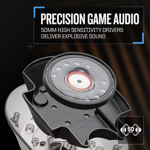 Gaming headset NACON RIG 500 PRO HC V2 White - Геймърски слушалки<<<Геймърска периферия<<<ValiAPI