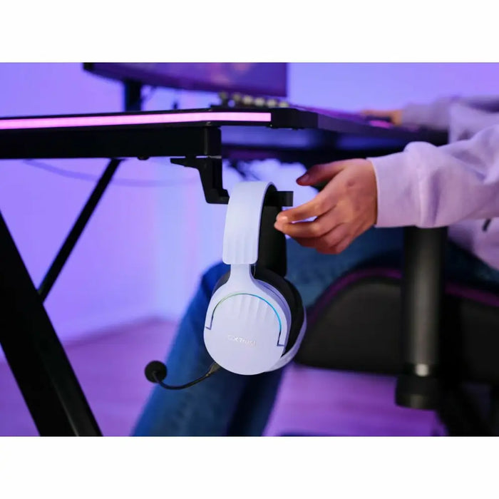 Gaming Headset with Microphone Trust GXT 491 Black Purple - Електроника Периферни и резервни части<<<Компютри|