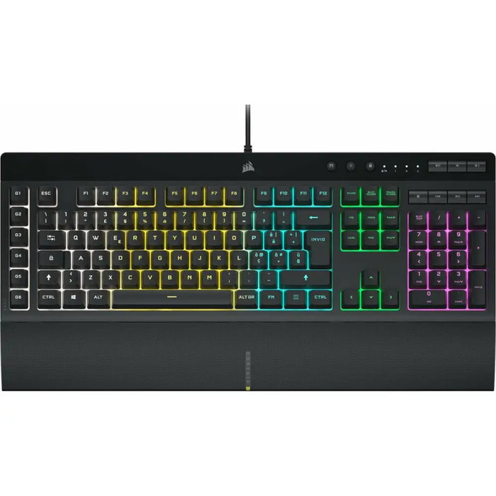Gaming Keyboard Corsair K55 RGB PRO Black Spanish Qwerty - Компютър Игри<<<Компютри| Електроника<<<BigBuy&&&Gaming
