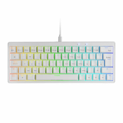Gaming Keyboard Mars Gaming MKMINIPROWYES Qwerty US White - Електроника Периферни и резервни части<<<Компютри|