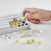 Gaming Keyboard Mars Gaming MKMINIPROWYES Qwerty US White - Електроника Периферни и резервни части<<<Компютри|