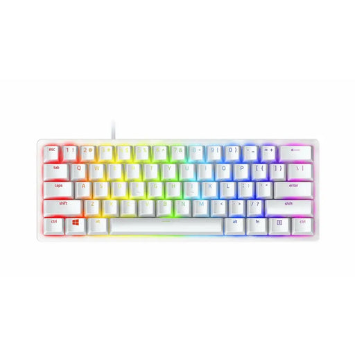 Gaming Keyboard Razer Huntsman Mini White Spanish Qwerty - Компютър Игри<<<Компютри| Електроника<<<BigBuy&&&Gaming
