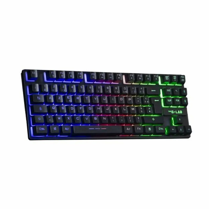 Gaming Keyboard The G-Lab KEYZ CAESIUM TKL WIRELESS Black AZERTY - Компютър Игри<<<Компютри|