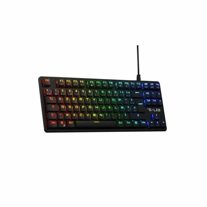 Gaming Keyboard The G-Lab KEYZ PLATI. TKL Black Azerty French - Електроника Периферни и резервни части<<<Компютри|