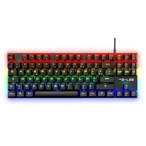 Gaming Keyboard The G-Lab Mercury AZERTY French Black - Компютър Игри<<<Компютри| Електроника<<<BigBuy&&&Gaming