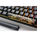 Gaming mechanical keyboard Ducky One 3 Classic Mini 60% Hotswap Cherry MX Clear RGB PBT Keycaps - Геймърски