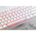 Gaming Mechanical Keyboard Ducky One 3 Pure White Full Size Hotswap Cherry MX Blue RGB PBT Keycaps - Геймърски