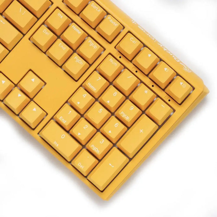 Gaming mechanical keyboard Ducky One 3 Yellow Full-Size Cherry MX Silver - Геймърски клавиатури<<<Геймърска