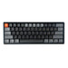 Gaming Mechanical Keyboard Keychron K12 Hot-Swappable 60% Gateron Blue Switch White LED ABS - Геймърски