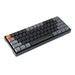 Gaming Mechanical Keyboard Keychron K12 Hot-Swappable 60% Gateron Brown Switch White LED ABS - Геймърски