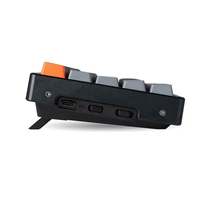 Gaming Mechanical Keyboard Keychron K12 Hot-Swappable 60% Gateron Brown Switch White LED ABS - Геймърски