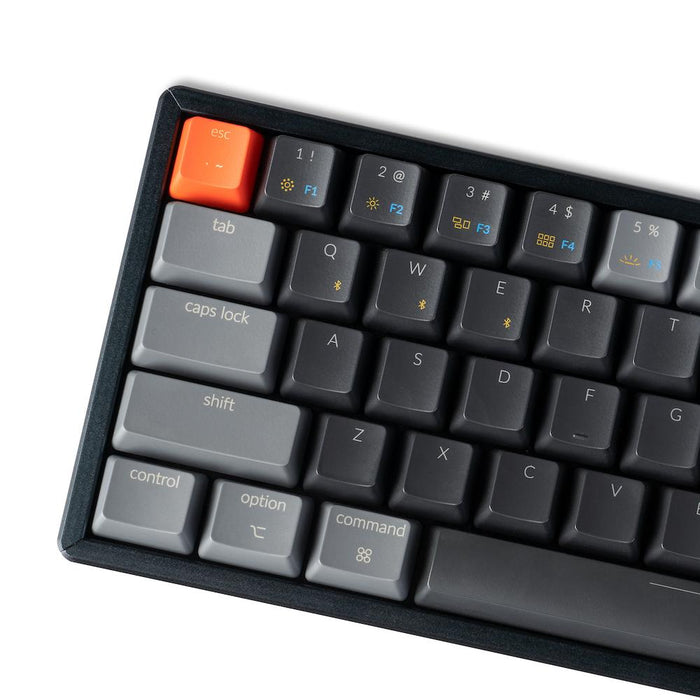 Gaming Mechanical Keyboard Keychron K12 Hot-Swappable 60% Gateron Brown Switch RGB LED ABS - Геймърски