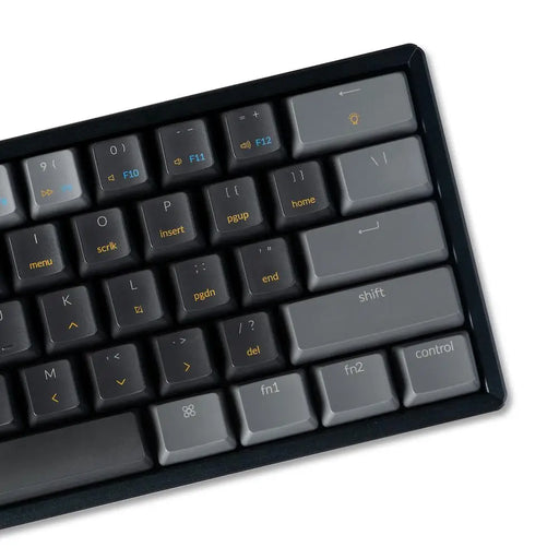 Gaming Mechanical Keyboard Keychron K12 Hot-Swappable 60% Gateron Brown Switch White LED ABS - Геймърски