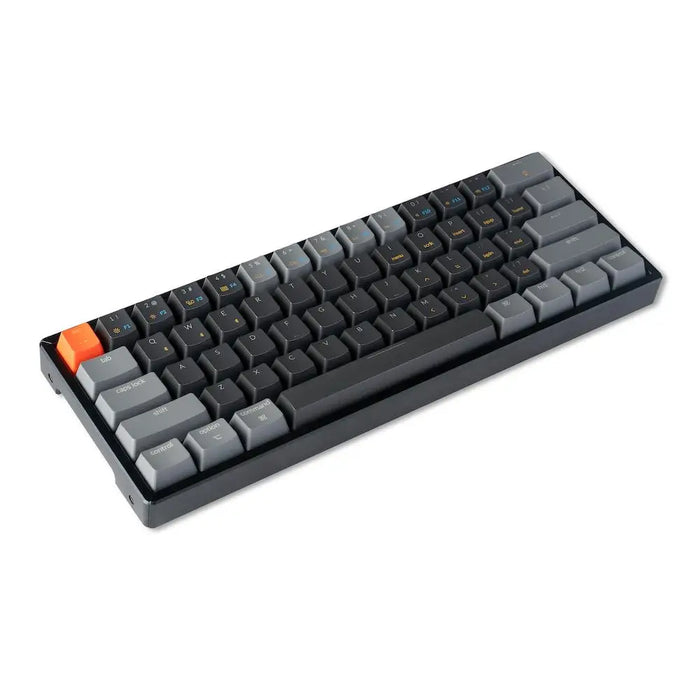 Gaming Mechanical Keyboard Keychron K12 Hot-Swappable 60% Gateron Blue Switch White LED ABS - Геймърски