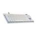 Gaming mechanical keyboard Logitech G Pro X RAPID TKL Magnetic Analog Switch White - Gaming