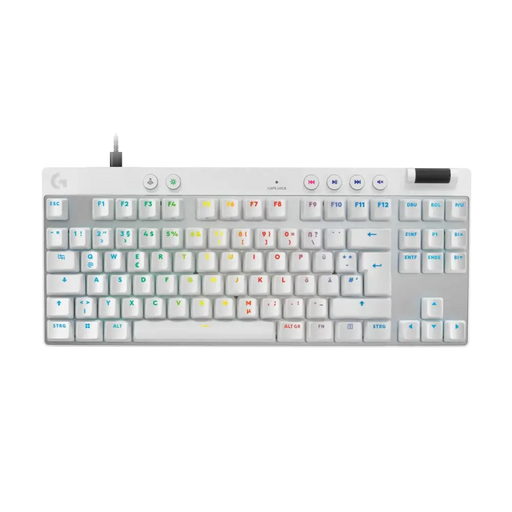 Gaming mechanical keyboard Logitech G Pro X RAPID TKL Magnetic Analog Switch White - Gaming