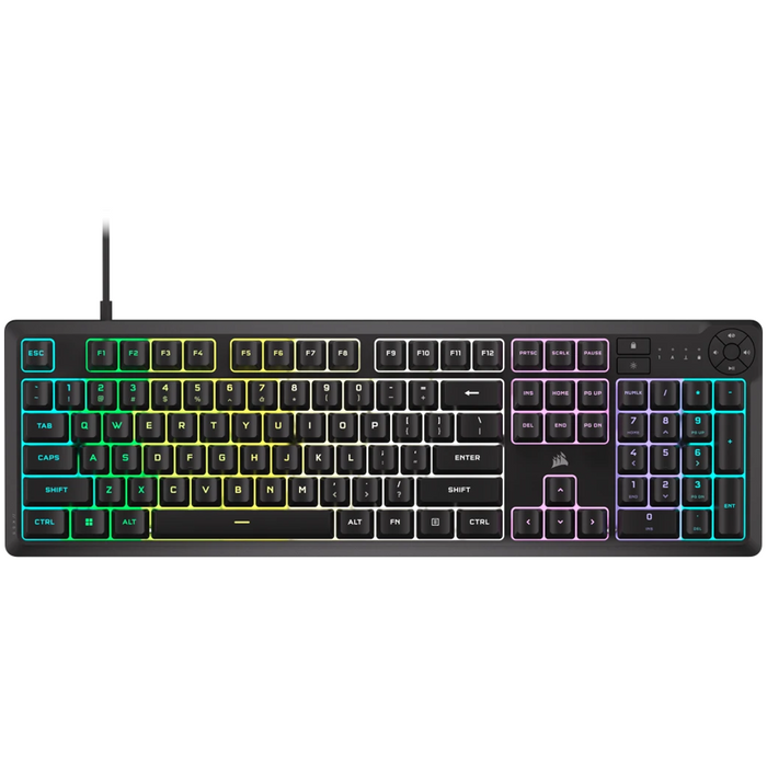 Gaming membrane keyboard Corsair K55 Core RGB - Гейминг мишки и клавиатури<<<Аксесоари за
