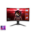 Gaming Monitor ASRock PG27Q15R2A 27’’ QHD (2560X1440) 1500R VA - Монитори и публични дисплеи<<<Монитори и