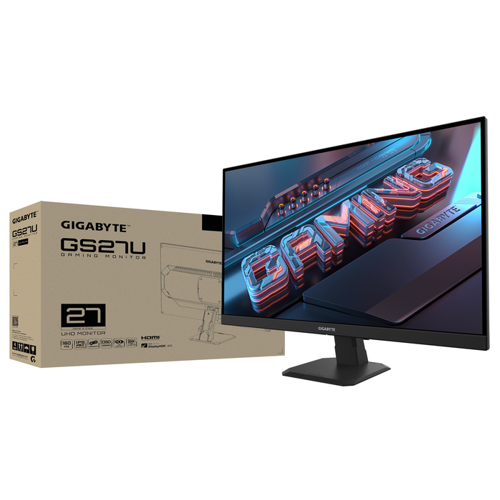 Gaming Monitor Gigabyte GS27U 27’’ IPS UHD(3840x2160) 160Hz 1 ms - Монитори и публични дисплеи<<<Монитори и