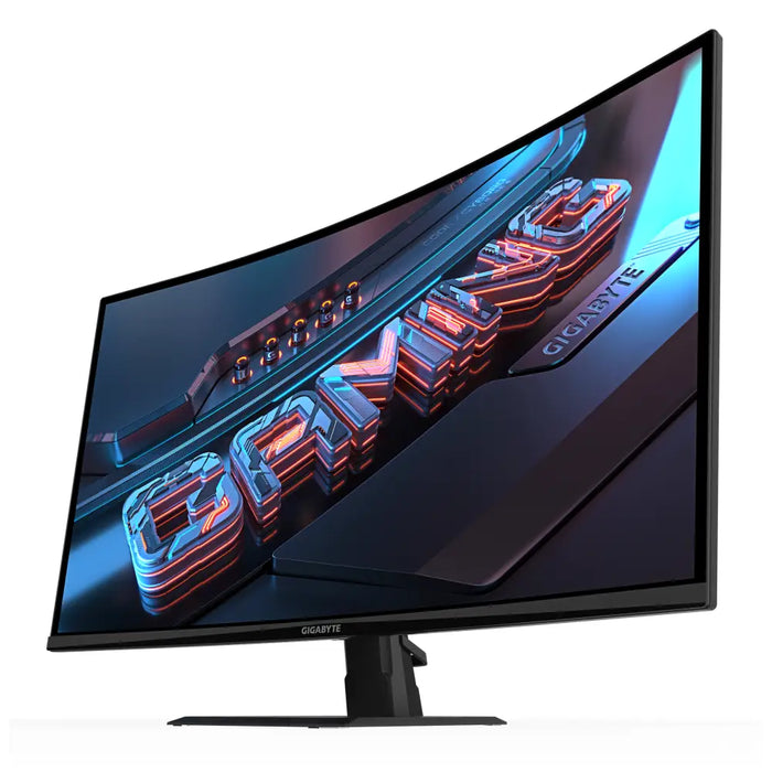 Gaming Monitor Gigabyte GS32QCA - 32’’ inch SS/VA 1500R QHD (2560x1440) 180Hz 1ms HDR Ready - Монитори и публични