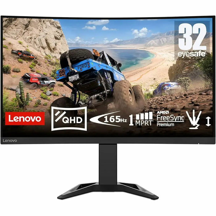 Gaming Monitor Lenovo 32’’ Quad HD LED Spanish Qwerty - Електроника Периферни и резервни части<<<Компютри|