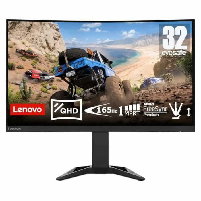 Gaming Monitor Lenovo 32’’ Quad HD LED Spanish Qwerty - Електроника Периферни и резервни части<<<Компютри|