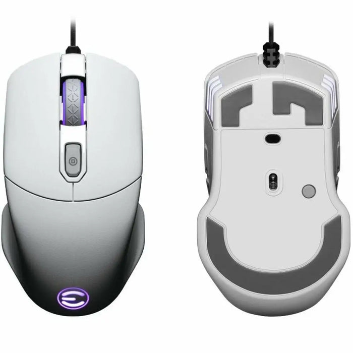 Gaming Mouse Evga X12 White - Компютър Игри<<<Компютри| Електроника<<<BigBuy&&&Гейминг Мишка и Подложка за